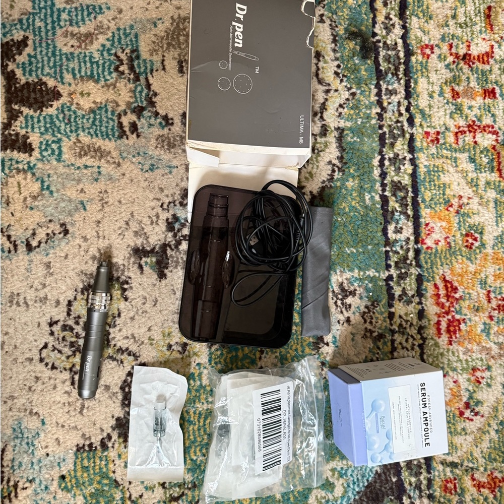 Silver Microneedling Tool